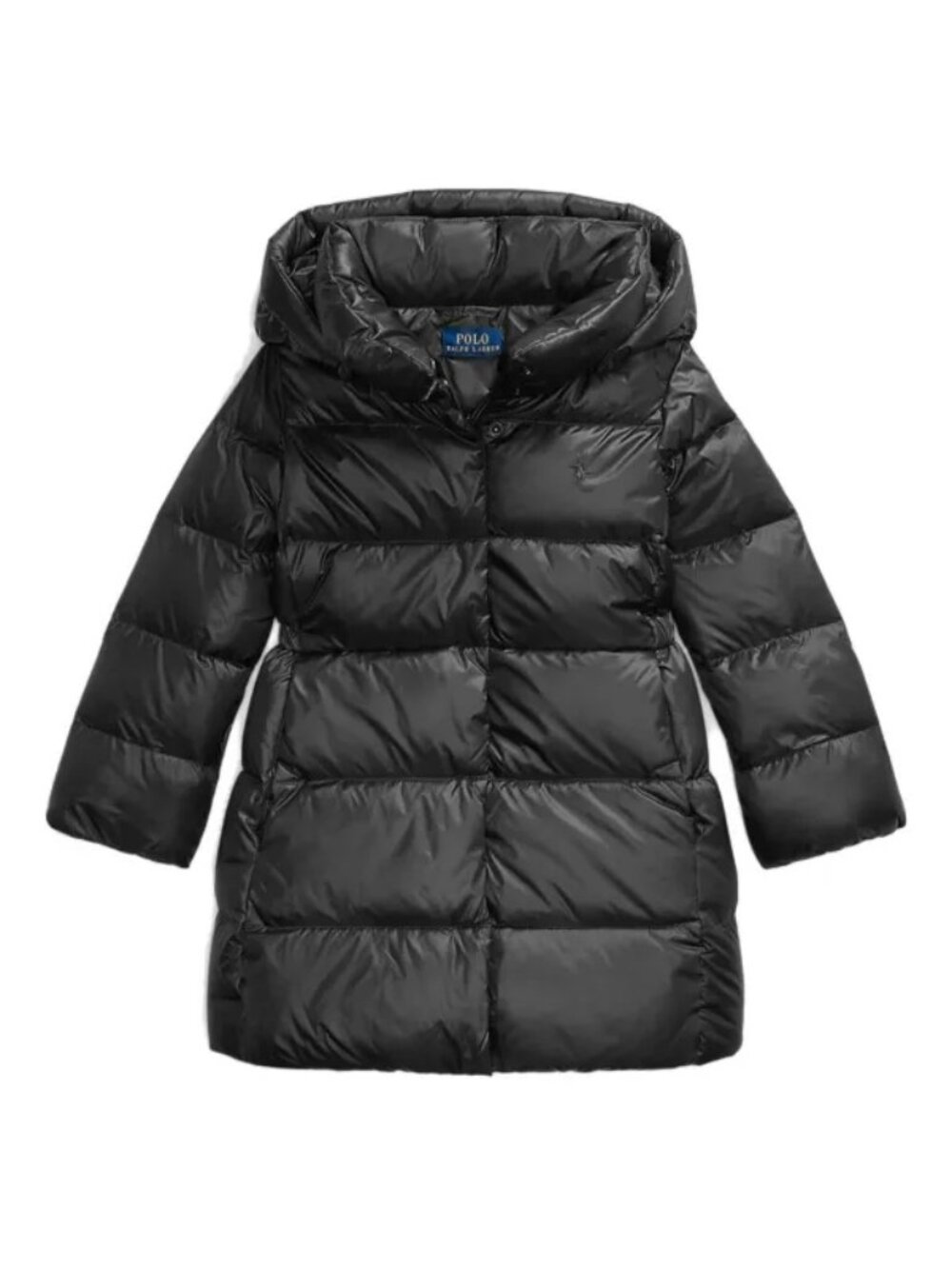 POLO RALPH LAUREN Little Girl's Momentum Water-resistant Down Coat In Polo Black